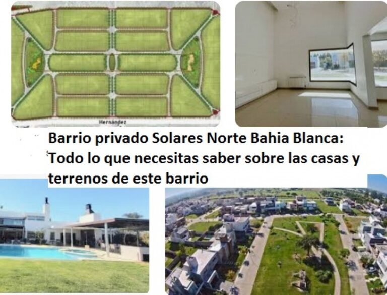 barrios privados en bahia blanca