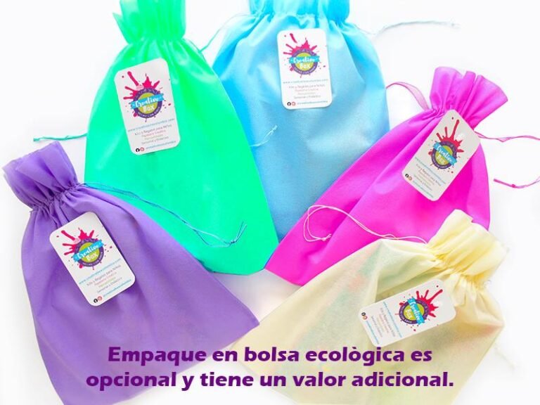 bolsitas de cumpleanos coloridas y creativas 1