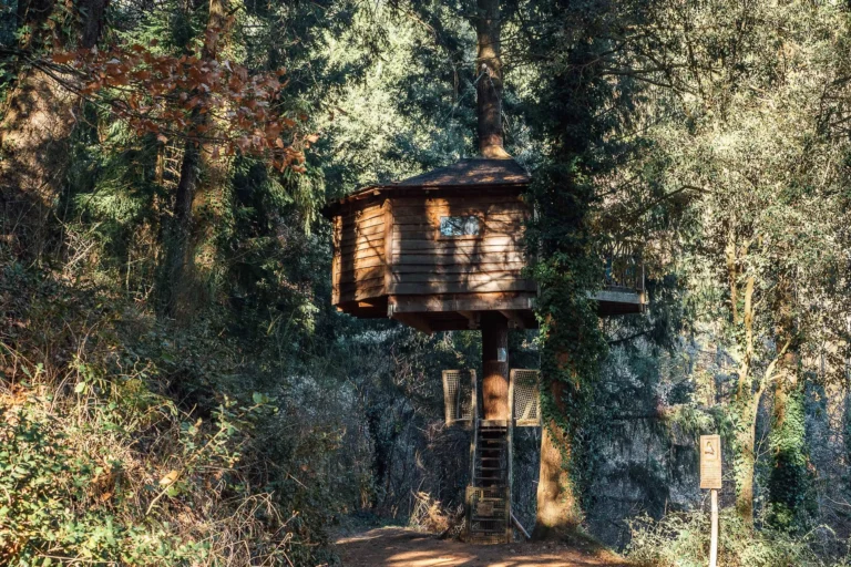 bungalow rodeado de naturaleza y tranquilidad