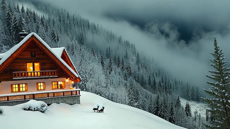 cabanas acogedoras en un paisaje montanoso 2