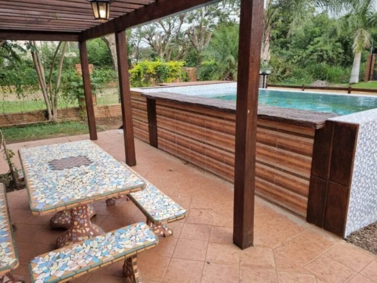 cabanas junto al rio en paso de la patria