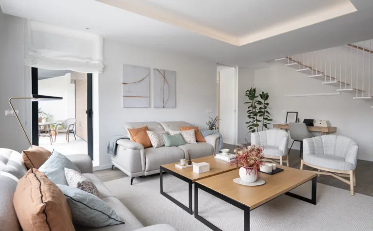 casa familiar en un entorno acogedor