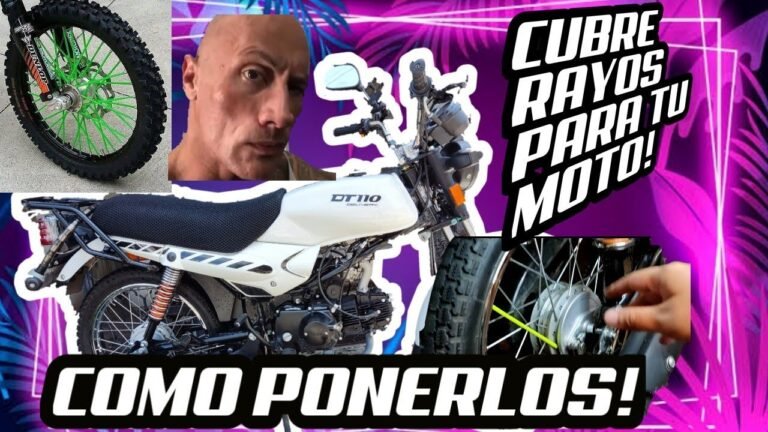 Qué son los cubre rayos para moto y cómo elegir el mejor 28 cubre rayos de moto en diferentes estilos