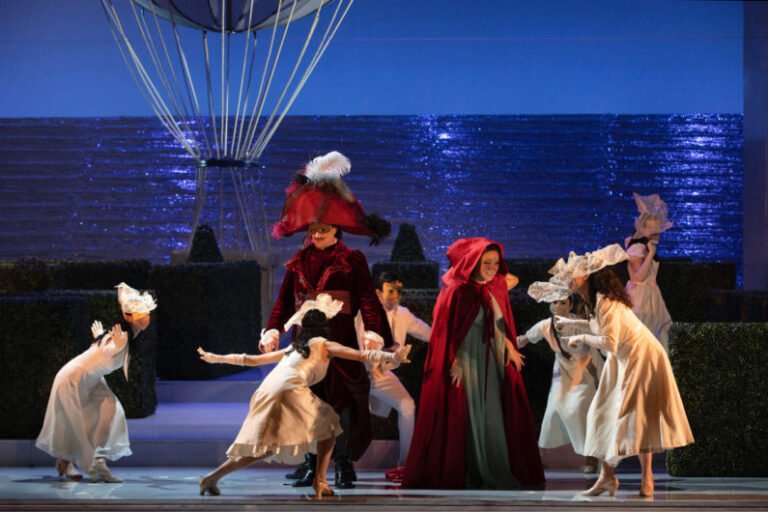 espectaculo de opera en escena vibrante