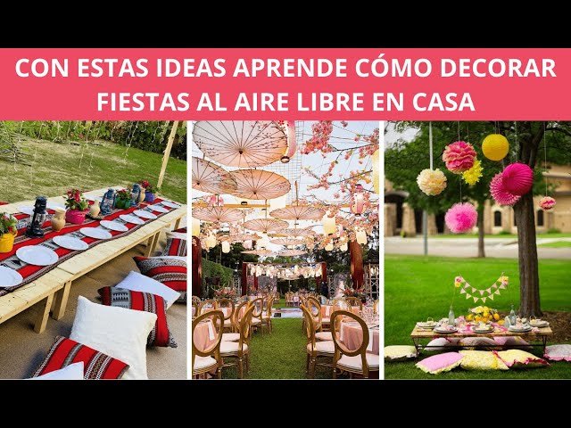Qué tipos de eventos se pueden organizar en una casa de campo