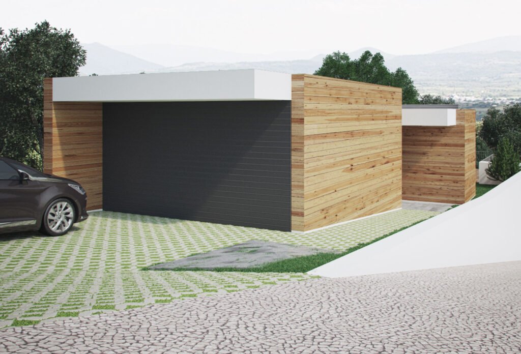 Qué características definen el diseño de frentes de galpones modernos