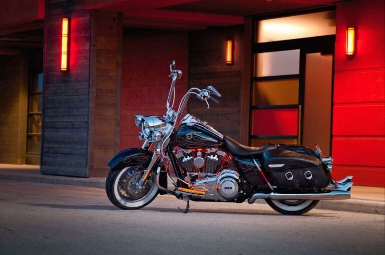 harley davidson con diseno clasico y personalizado