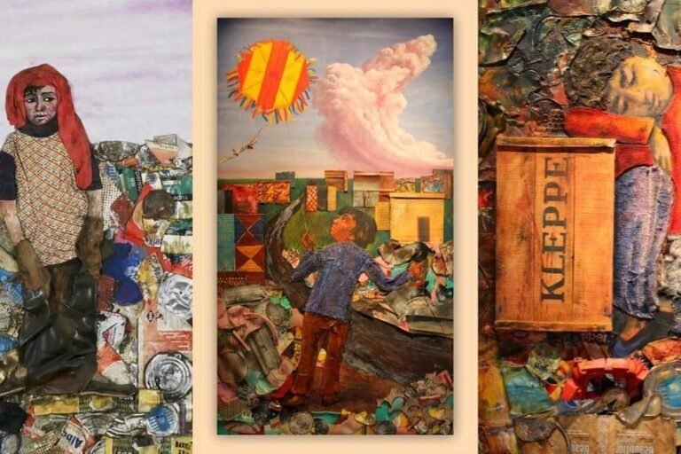 juanito laguna en un entorno urbano