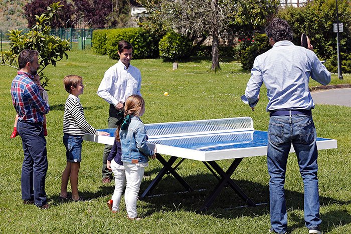 mesas de ping pong al aire libre