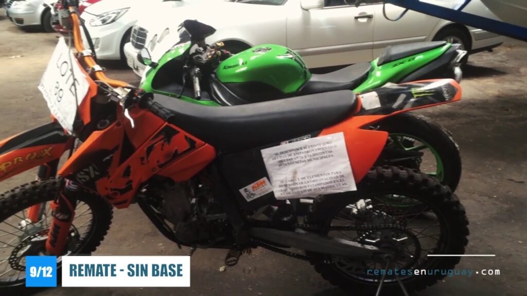 Qué es un remate judicial de motos y cómo participar en él