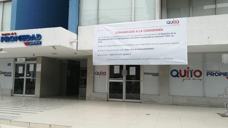 oficina de registro de propiedad en linea