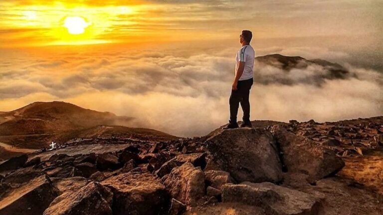 paisaje de montana en villa el sol