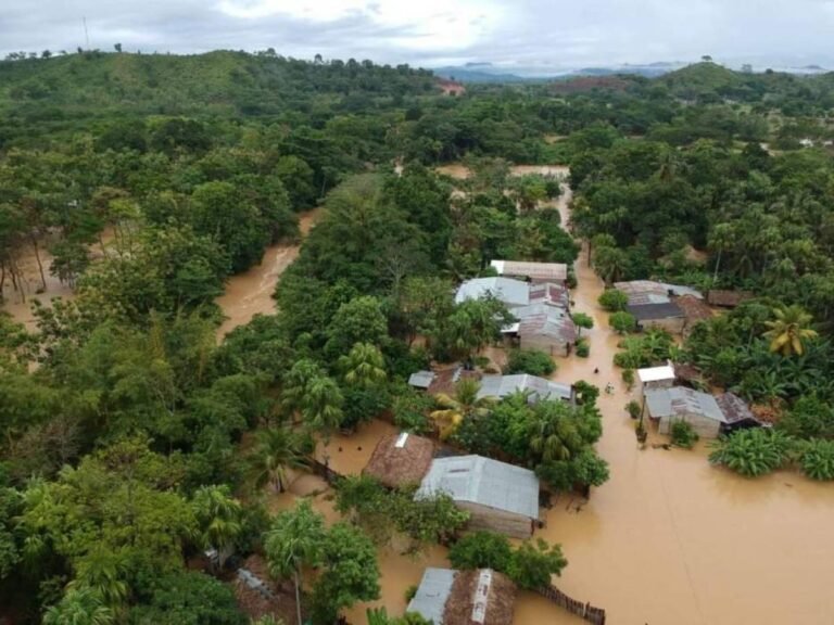 paisaje inundado en cordoba tras lluvia