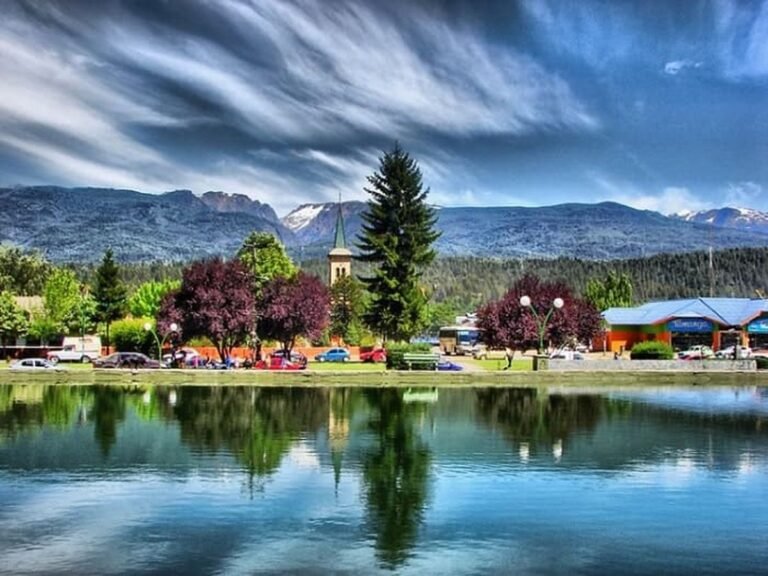 paisaje natural de el bolson en verano