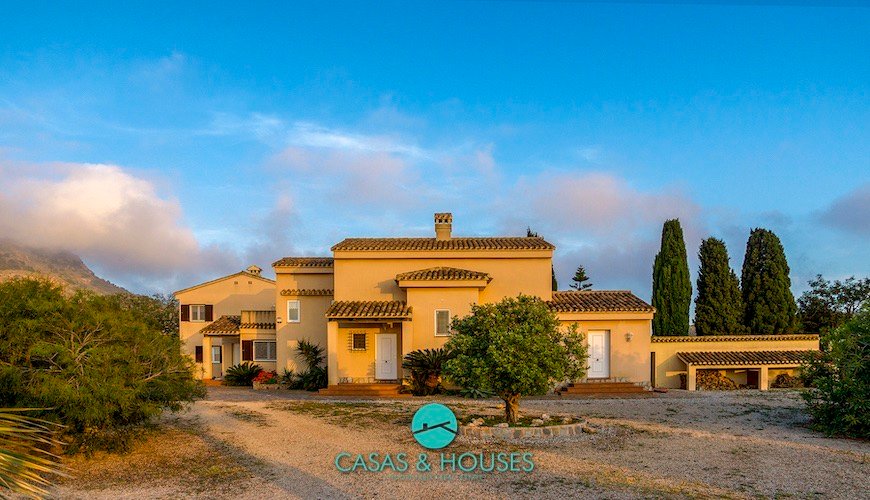 quinta rodeada de naturaleza y tranquilidad