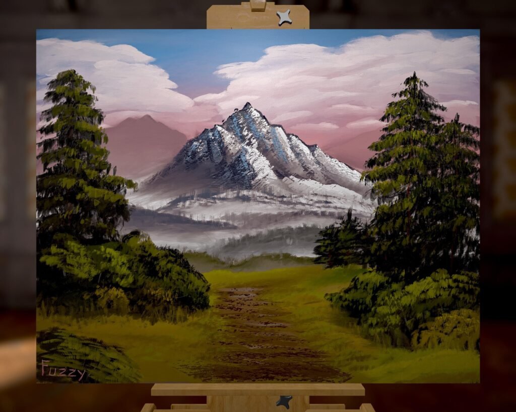 simulador de pintura virtual en accion