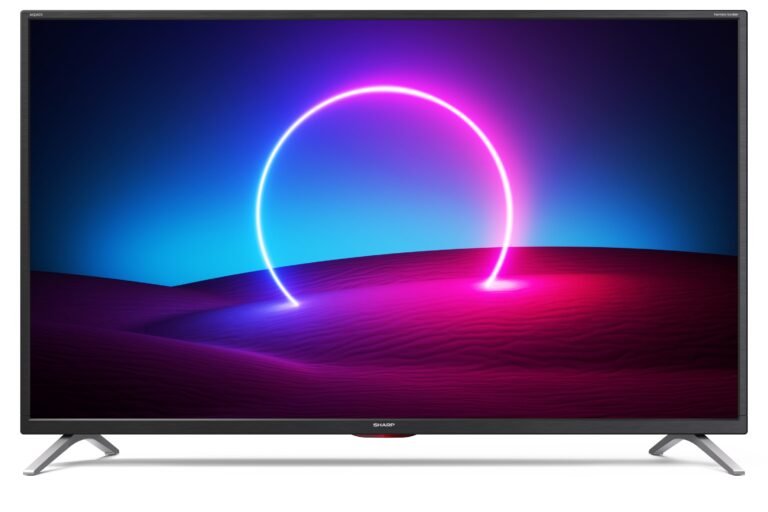 televisor moderno con transmision en vivo