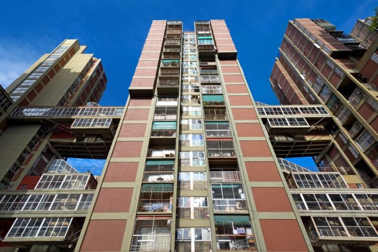 torres modernas en parque patricios