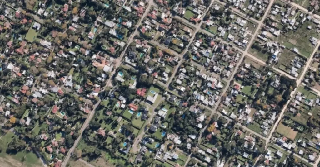 vista aerea de city bell