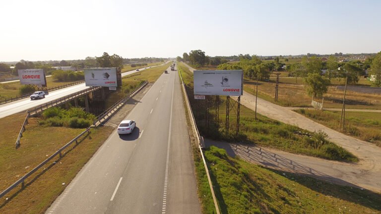vista aerea de la autopista rosario buenos aires