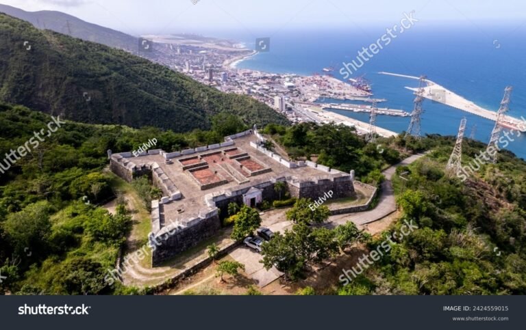 vista aerea de san carlos y su naturaleza