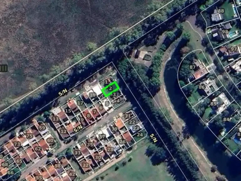 vista aerea del barrio altos de pacheco