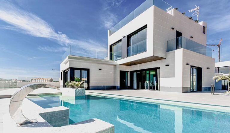 vista exterior de la casa de los suenos