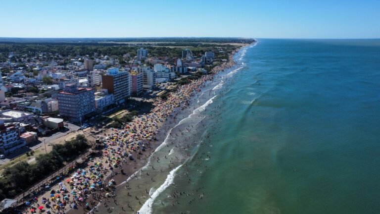 vista panoramica de las playas de mar del tuyu