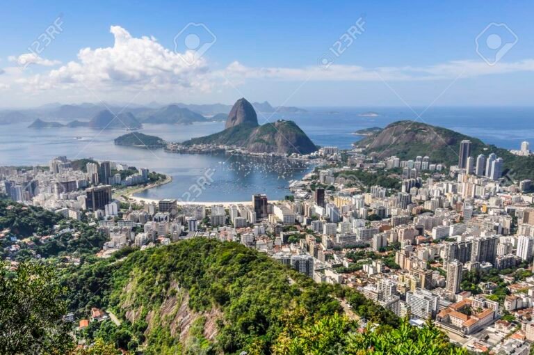 vista panoramica de rio de janeiro