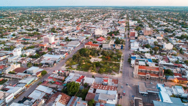 vista panoramica de saenz pena chaco