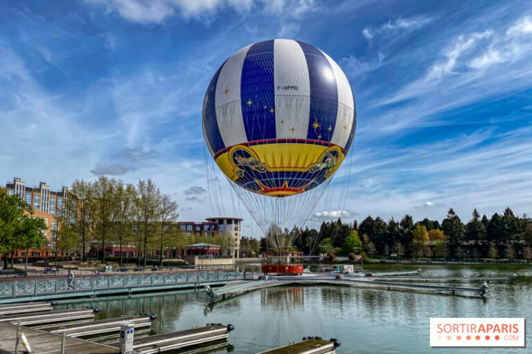 vista panoramica de un globo aerostatico