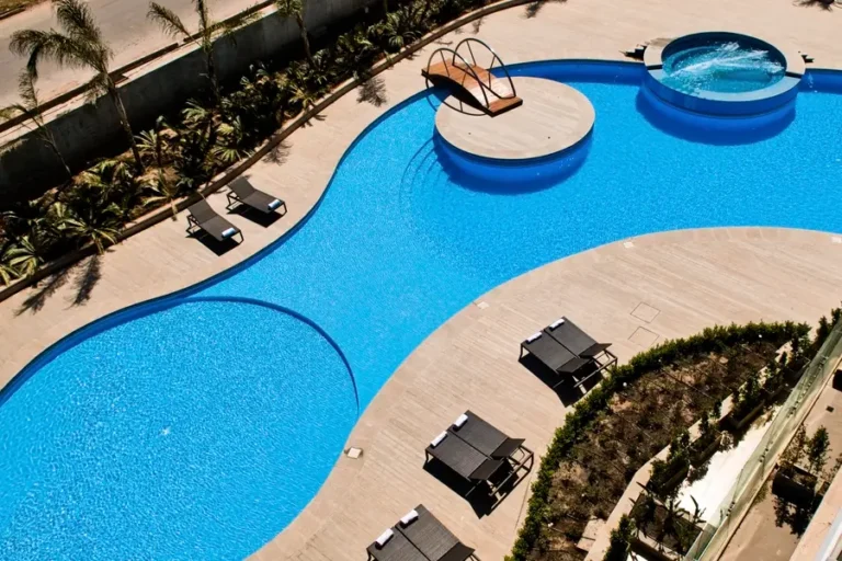 vista panoramica del arena azul apart spa