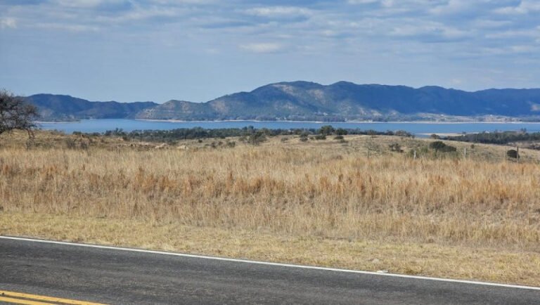 vista panoramica del loteo loma del tigre