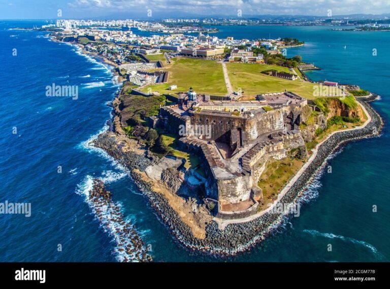 vista panoramica del morro en san juan